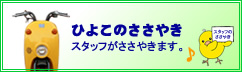 ひよこのささやき （スタッフがささやきます。）